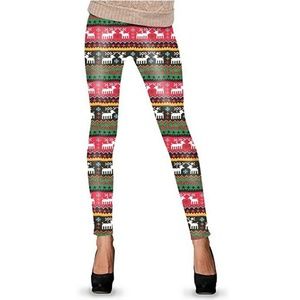 NWT Festive Fleece Lined Legwear Size S/M